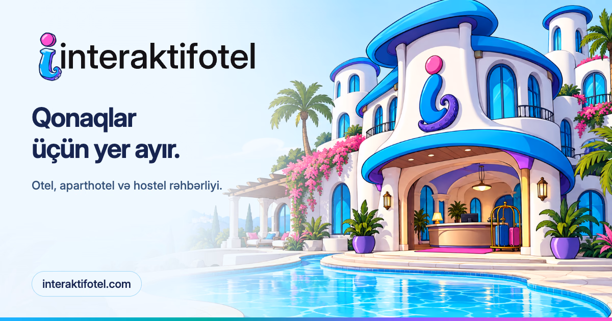 Interaktif Otel · Paylaşım şəkli