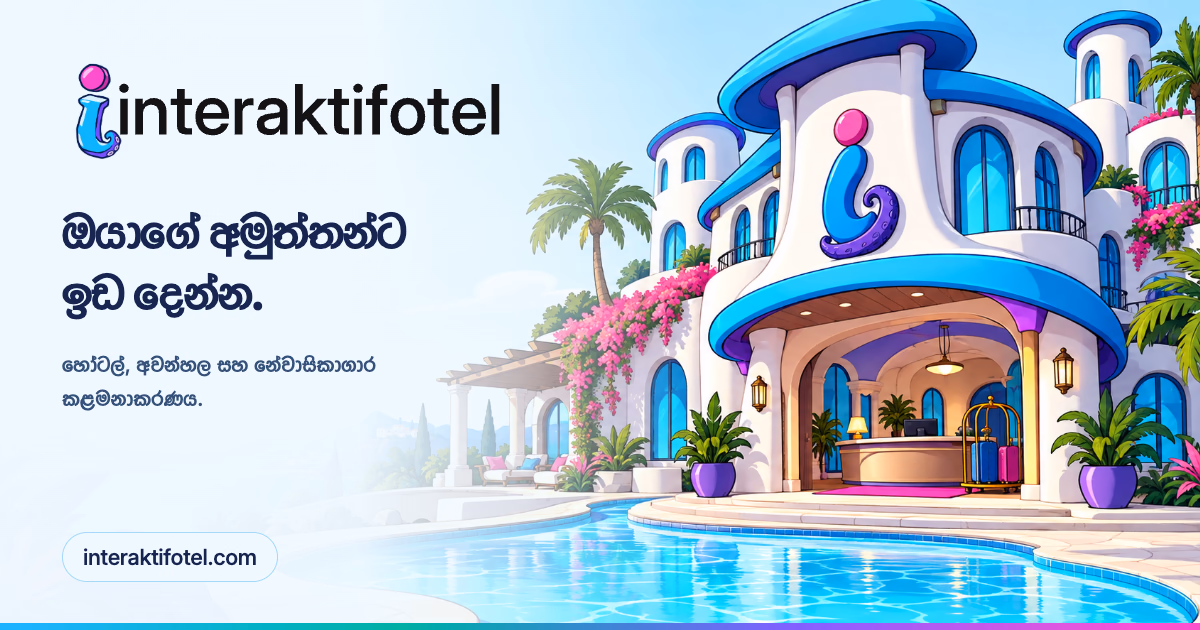 Interaktif Otel · බෙදාගැනීමේ රූපය