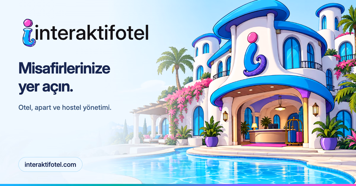 Interaktif Otel · Paylaşım görseli